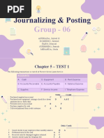 Journalizing and Posting 1 Autosaved Autosaved