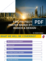 Fire Protection System (Water Based System) Basis & Design