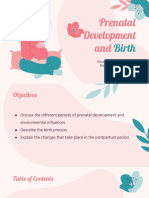 Development Psychology - Chapter 3 (Santrock)