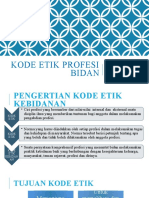 Kode Etik Profesi Bidan