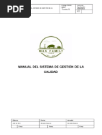 Manual de Gestión de La Calidad