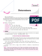 Determiners: Grammar