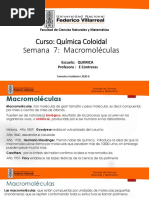 Quimica Coloidal S 7. Macromoleculas