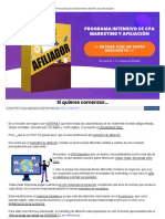 Afiliador - Afiliador Programa Intensivo de CPA Marketing y Afiliación