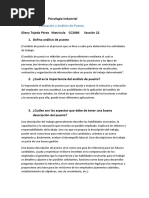 Psicología Industrial Tarea Unidad 3