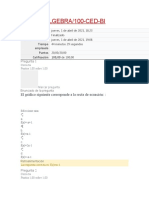 2021-1B-ÁLGEBRA/100-CED-BI: El Gráfico Siguiente Corresponde A La Recta de Ecuación