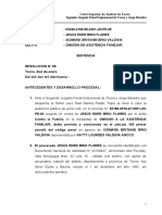 Omision Exp. 3328-2018-58 Debate Forma de Pago de Las Pensiones y Monto de La Reparación Civil