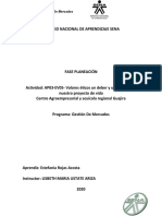 AP03-EV05 - Valores Éticos Un Deber y Un Derecho en Nuestro Proyecto de Vida