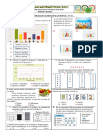 Olimpiada Matemáticas Grado 2 y 3