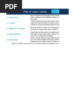 Excel Planilha - Plano de Cargos e Salários