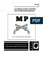 Battlefield Circulation Control - Hasty Recce