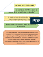 Tarea de Comunicacion Plan para Mejorar La Salud Fisica en La Familia - Nuria Tandaipan V