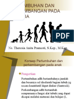 Pertumbuhan Dan Perkembangan