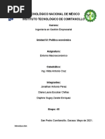 Entorno Macroeconómico - Política Económica