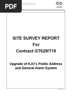 Site Survey Report