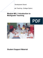 PD MT 1 Introduction To Multigrade Teaching Student