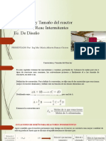 Semana 2 Conversiontamañoreactor