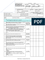 Saudi Aramco Inspection Checklist: Pressurization For Bubble Leak Test (Using Air, Inert Gas) SAIC-A-2023 3-Jul-18 Mech