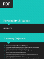 05 - Personality and Values