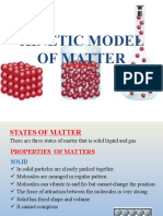 Kinetic Model of Matter