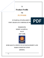 A Product Profile: Plywood