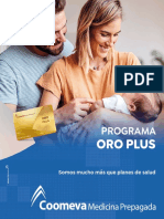 Plegable Programa Oro Plus MP - GJ