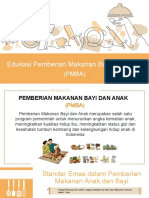 Edukasi Pemberian Makanan Bayi Dan Anak: (PMBA)