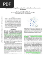 Spatial Temporal Graph Convolutional Networks For Skeleton-Based Action Recognition