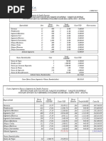 Estimado HH y Costos - Preliminar