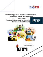 Technology and Livelihood Education Shielded Metal Arc Welding