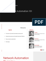 Network Automation 101