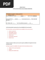 SITHKOP005 Coordinate Cooking Operations Instance 1 of 12: Service Plan-2 Festival and Function-Bulk Cooking Operations