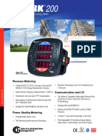 Shark 200 Data Logging Meter With IO Brochure - E149702