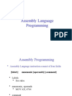 Assembly Language Programming