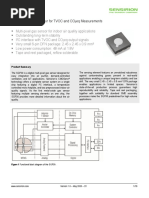 Datasheet SGP30: Indoor Air Quality Sensor For TVOC and CO Eq Measurements