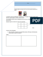 Adição e Sbtração Problemas