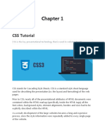 CSS Manual