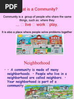 Community & Community Helpers