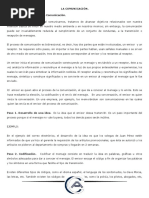 Cuadernillo LA COMUNICACIÓN HUMANA ACC