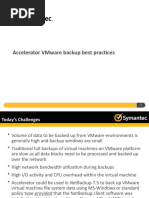 Accelerator VMware Backup Best Practices - 2