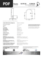 Ficha Técnica Elite DX E-300-Dx: Technical Sheet