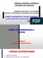 Semana 9 - Gestión de Inventarios Ii