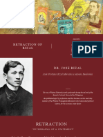 Retraction of Rizal: Group 3