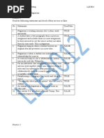 Chapter 1 Avoiding Plagiarism Practice