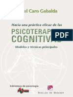 Caro Gabalda - Hacia Una Práctica Eficaz de Psicoterapias Cognitivas