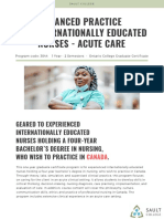 Enhanced Practice For Internationally Educated Nurses - Acute Care