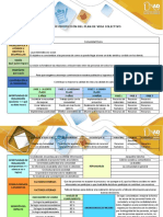 Matriz de Proyección Del Plan de Vida Colectivo