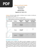 Errores en Estado Estable