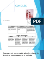 Alcoholes - 4° SEC