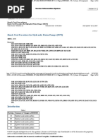 Bench Test Procedure For Hydraulic Piston Pumps (5070) : Shutdown SIS Previous Screen